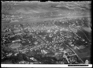 Blick auf Pirna, Luftbild