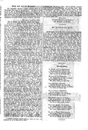 Augsburger Anzeigeblatt. Sonntags-Beilage zum Augsburger Anzeigblatt. 1872