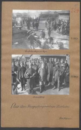 Kriegsgefangenenlager Puchheim (Am frühen Morgen im Lager)