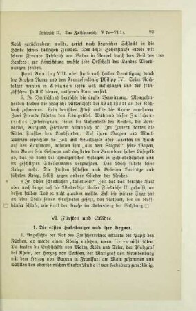 1. Die ersten Habsburger und ihre Gegner