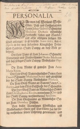 Schmiedt, Johann Gabriel