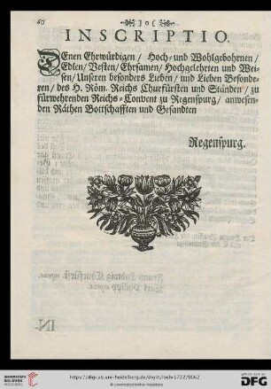 Inscriptio
