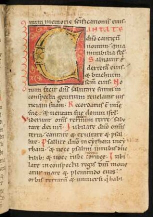 Initiale C (Ps 97)