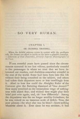 So very human : a tale of the present day, 3