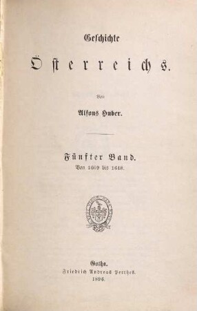 Geschichte Österreichs, 5. Von 1609 bis 1648