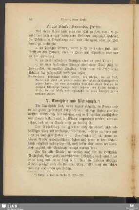 X. Turnspiele und Wettkämpfe