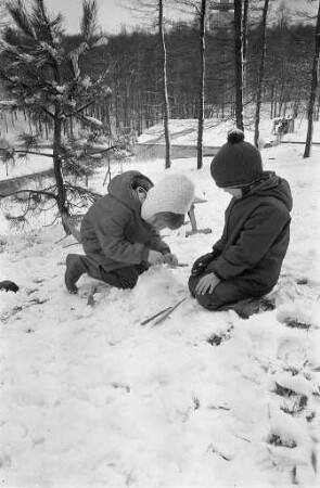 Verspäteter Wintereinbruch mit starkem Schneefall