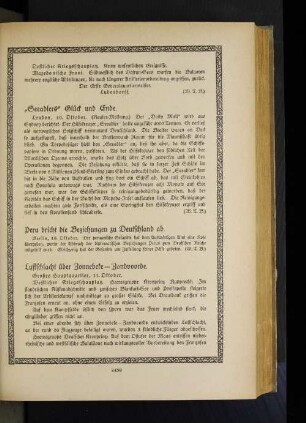 Luftschlacht über Zonnebeke-Zandvoorde.