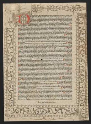 Almanach auf das Jahr 1478