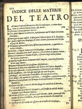 Indice Delle Materie Del Teatro