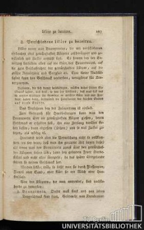 8. Verschiedene Liköre zu bereiten.