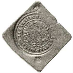 Münze, Taler (Klippe), 1621