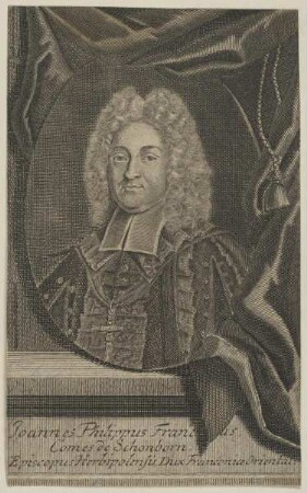 Bildnis des Ioannes Philippus Franciscus de Schönborn