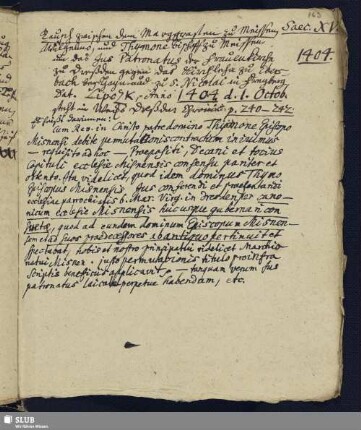 Bl. 163-164. Saec. XV.