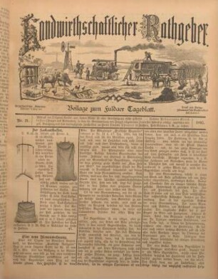 21: Beilage vom Montag, 4. Oktober 1897