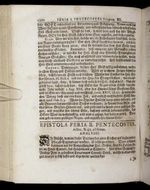 Epistola Feria II. Pentecostes,