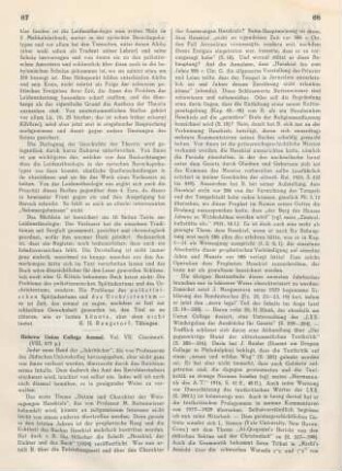 67-69 [Rezension] Hebrew Union College Annual ; Vol. VII