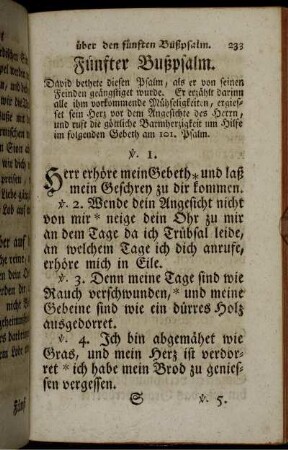 Fünfter Bußpsalm.
