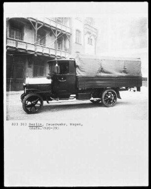 Feuerwehr, Wagen