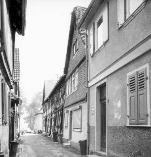 Fachwerkwohnhaus; Seligenstadt, Schafgasse 3