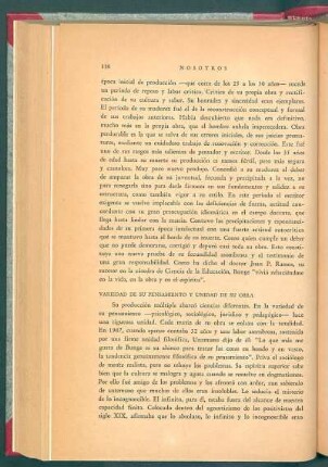 Variedad de su pensamiento y unidad de su obra
