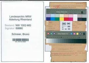 Entnazifizierung Bruno Schreier , geb. 23.07.1909 (Schlosser)
