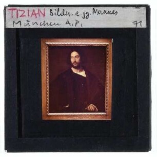 Tizian, Bildnis eines jungen Mannes
