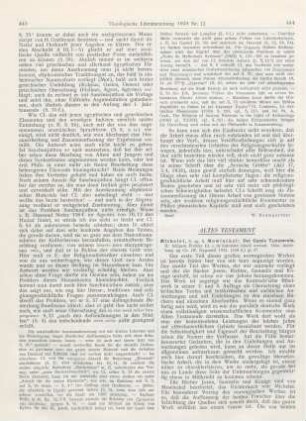 444-445 [Rezension] Det Gamle Testamente