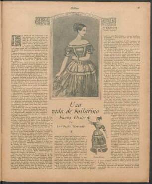 Una vida de bailarina : Fanny Elssler