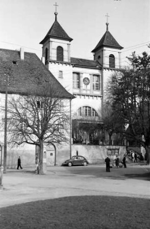 Lörrach: Fridolinskirche, Außenansicht