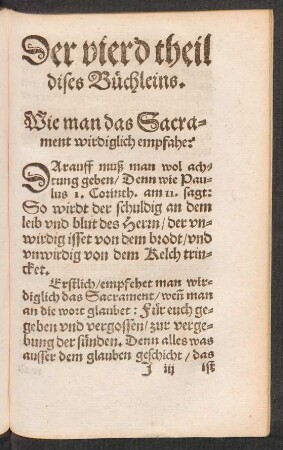 Der vierd theil dises Büchleins.