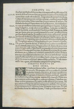 Conatus Tertius De Bono Opere.