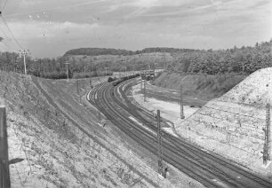 Maulbronn West Maulbronner Tunnel Umgehungsstrecke Lok Baureihe 055