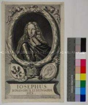 Porträt von Joseph I. König von Böhmen, Kroatien und Ungarn und späterer römisch-deutscher Kaiser