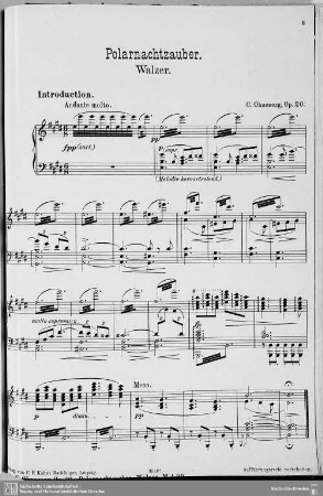 Musikbeilage zum Salonblatt