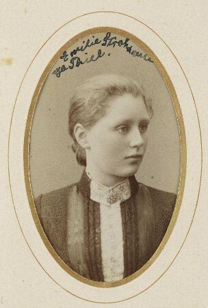 Emilie Strohmann (geb. Thiel)