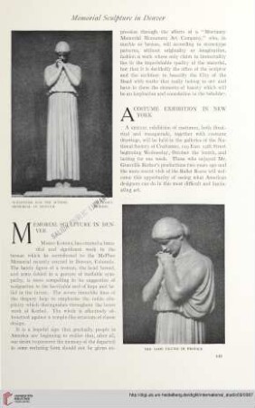 A costume exhibition in New York