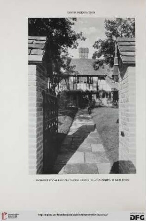 39: Englische Landhäuser
