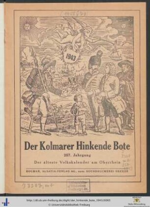 257. Jahrgang: Der hinkende Bote