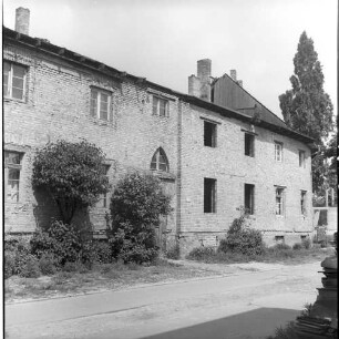 Negativ: Ruine, Siedlung Lindenhof, 1953