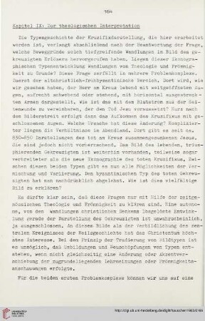 Kapitel IX: Zur theologischen Interpretation