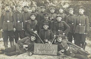 1914 - Parole Frankreich
