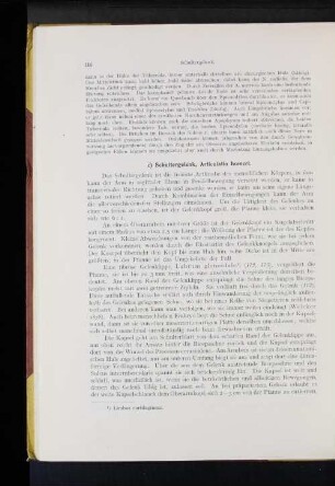 c) Schultergelenk, Articulatio humeri.