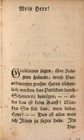 Die Ketzer : Ein Trauerspiel in 3 Aufzügen ; Als Gegenstück des Lustspiels: Das Religions-Edikt