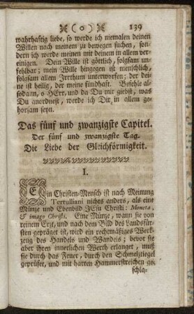 Das fünf und zwanzigste Capitel. - Das sechs und zwanzigste Capitel.