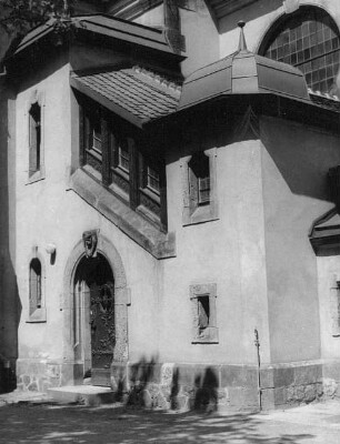 Dresden-Plauen, Altplauen 5. Auferstehungskirche (1901-1902; W. Lossow, H. Viehweger). Teilansicht von Südost