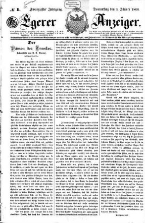 Egerer Anzeiger. 20. 1866