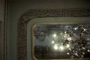 Berlin: Gastmahl für badische Journalisten; Spiegeldecke vom Tisch aus; im Ermeler Haus