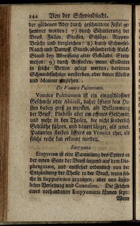 De Vomica Pulmonum.