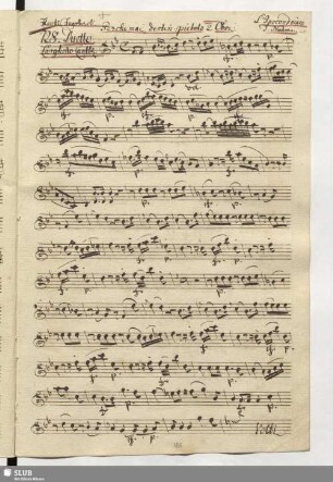728. Duetto: Perche mai, destin spietato / Naumann, J.G.